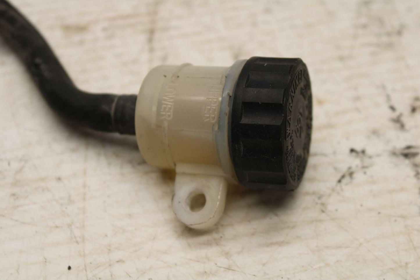 07-16 TRIUMPH STREET TRIPLE REAR BACK BRAKE MASTER CYLINDER W RESERVOIR BB356