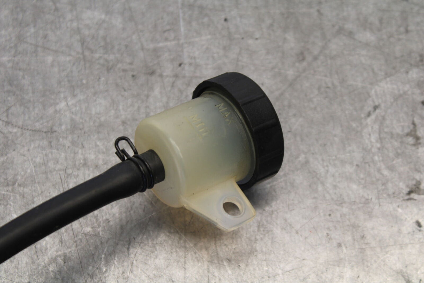 06-07 DUCATI MONSTER 695 REAR BACK BRAKE MASTER CYLINDER W RESERVOIR BB674