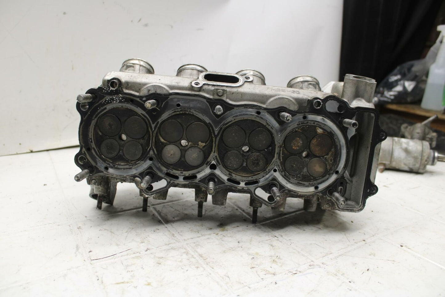 05-06 HONDA CBR600RR ENGINE TOP END CYLINDER HEAD BB399