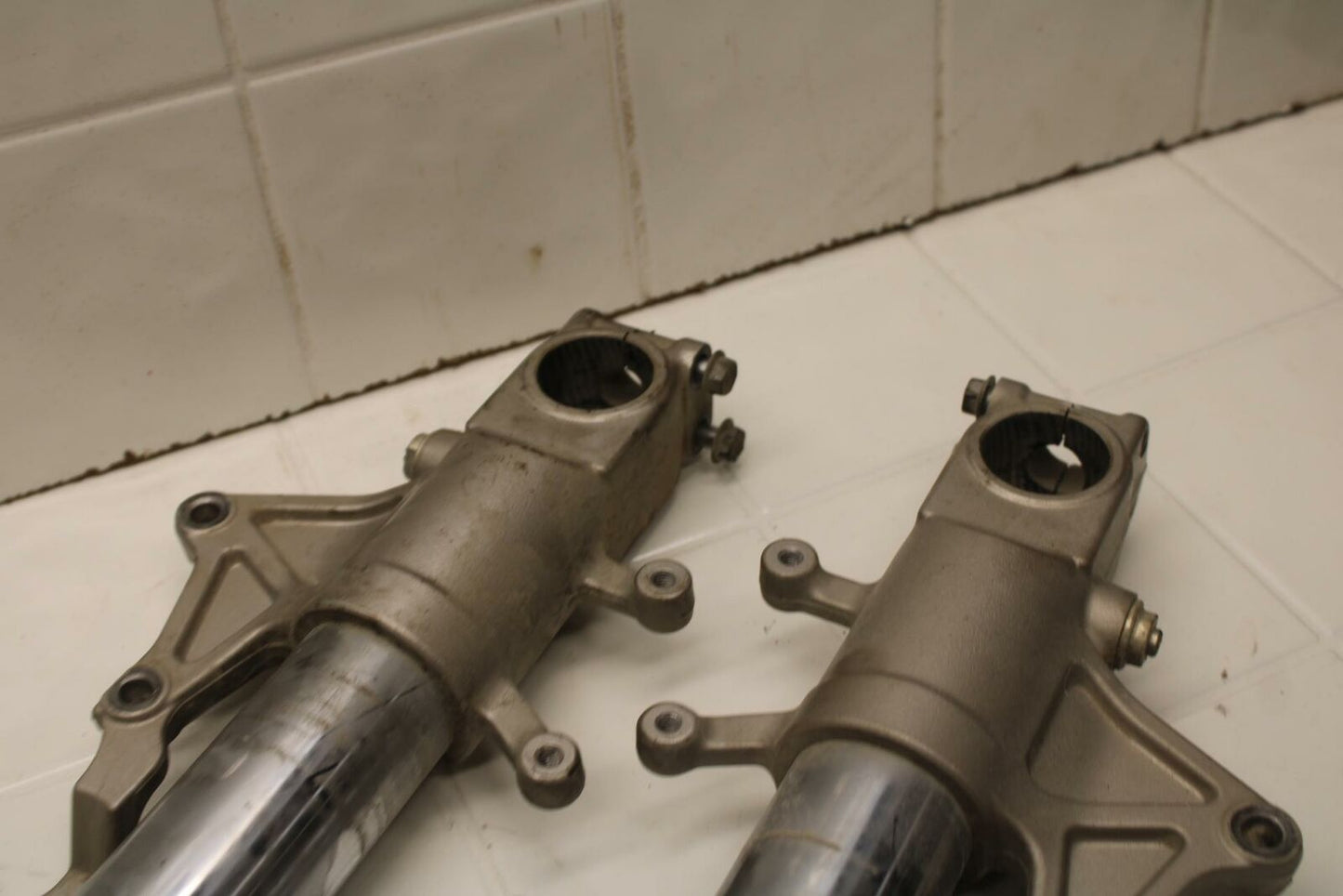 01-02 SUZUKI GSXR750 FRONT FORKS SHOCK SUSPENSION SET PAIR BB402