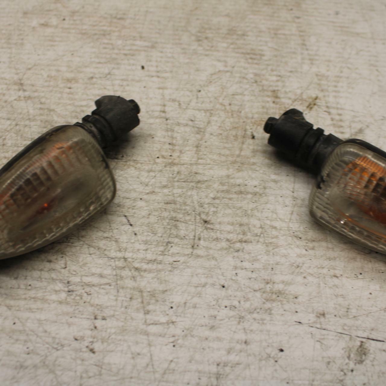 07-13 BMW R1200GS ADVENTURE FRONT LEFT RIGHT TURN SIGNALS LIGHT INDICATORS BB368