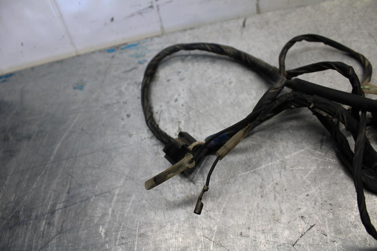 91-92 SUZUKI GSXR1100 HEADLIGHT SPEEDO GAUGES WIRING HARNESS WIRE LOOM BB435