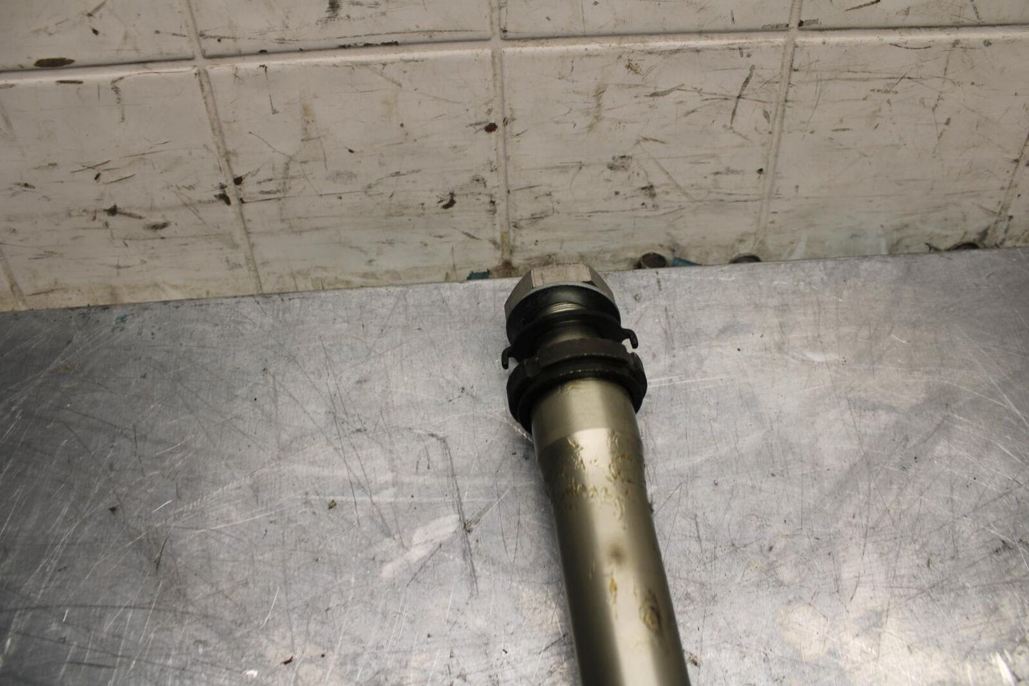 03 KAWASAKI ZX12R FRONT FORKS CLAMP LOWER TRIPLE TREE STEM BB472