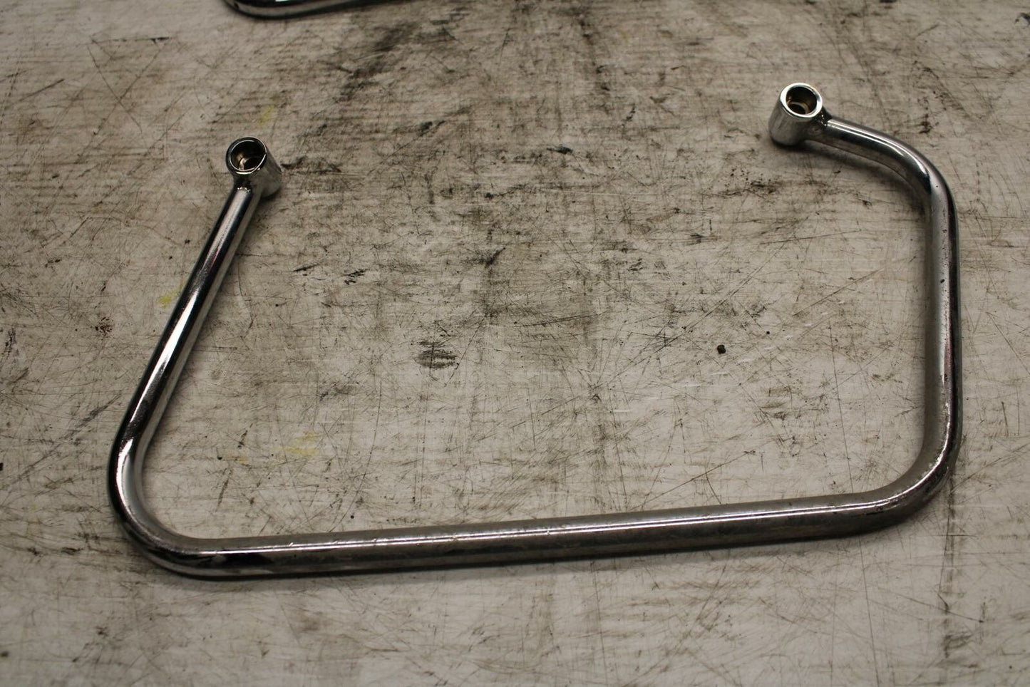 02-03 YAMAHA V STAR 1100 SIDE CARGO LUGGAGE SADDLEBAG BAG BRACE SUPPORTS BB308
