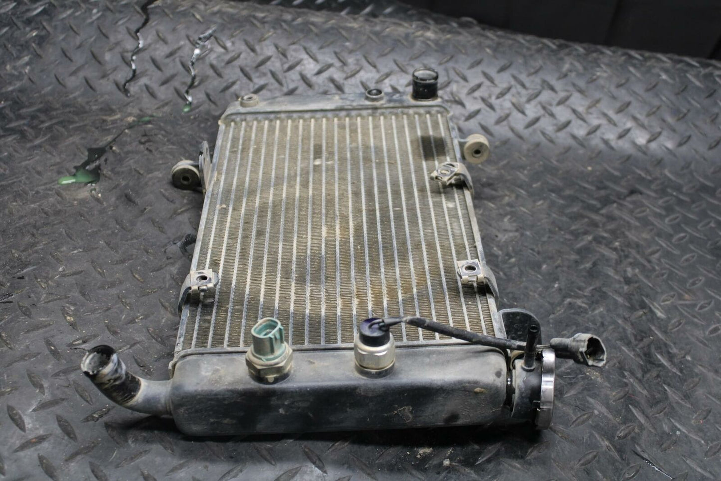 03-06 SUZUKI QUADSPORT Z400 ENGINE RADIATOR MOTOR COOLER COOLING RADIATER BB207