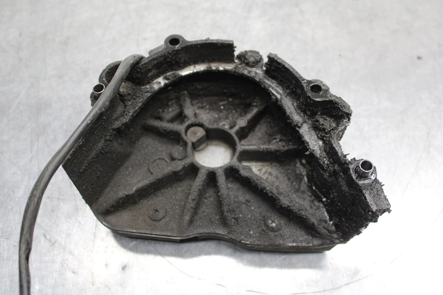 12-13 KAWASAKI Z1000 ENGINE SPROCKET COVER BB743
