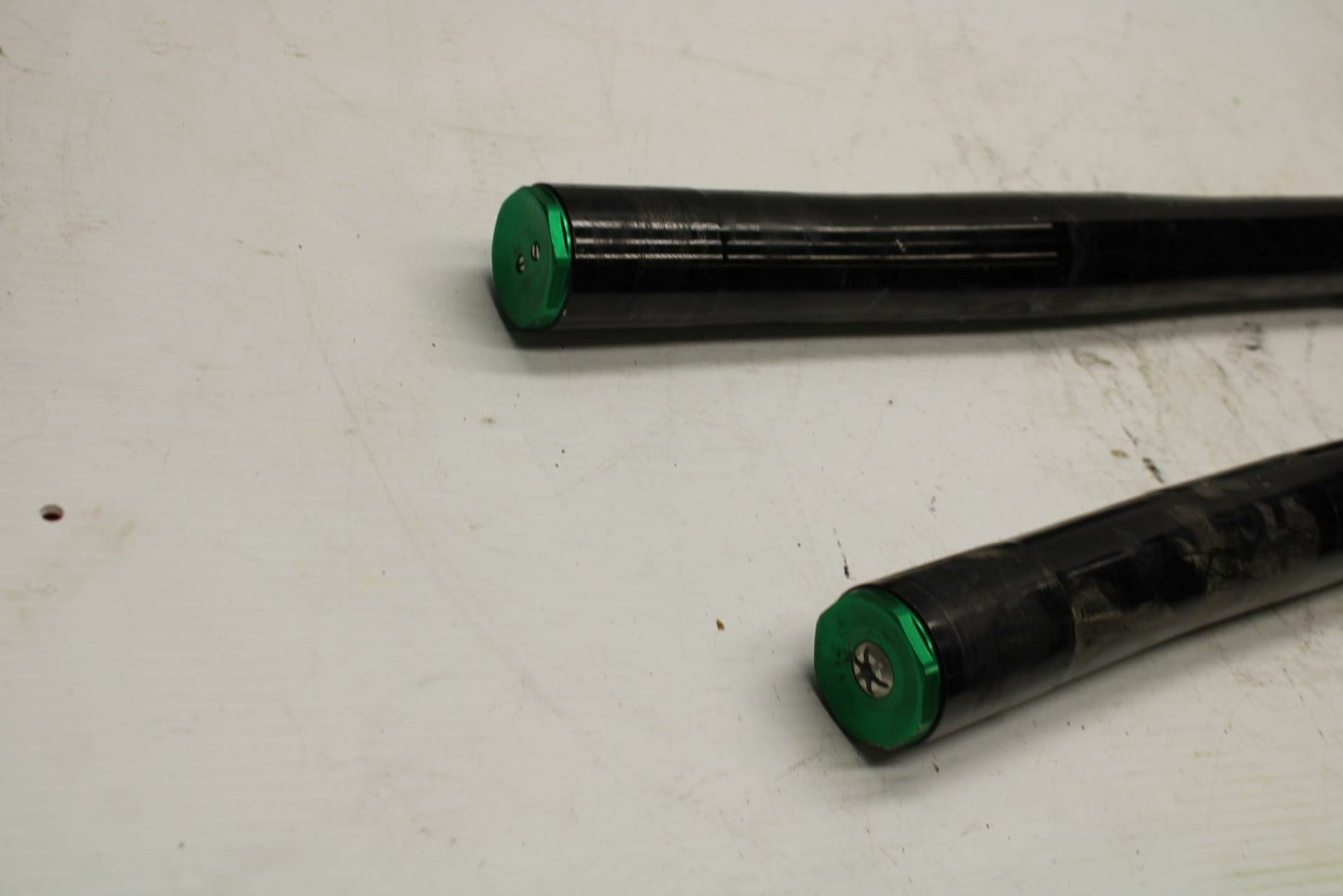 13-18 KAWASAKI NINJA ZX6R FRONT FORKS SHOCK SUSPENSION SET PAIR FOR PARTS BB353