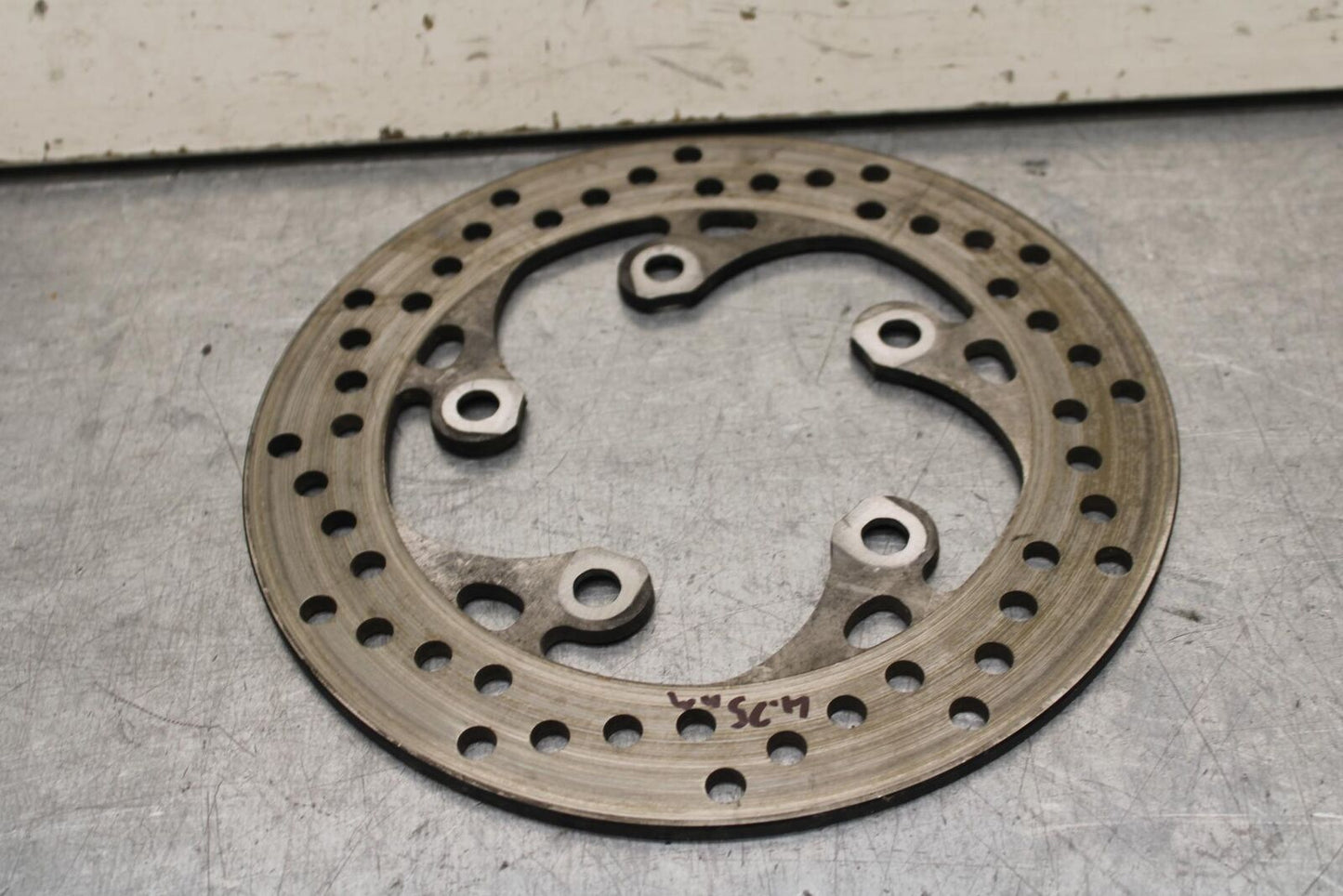 2011 Suzuki GSXR600 REAR ROTOR BACK BRAKE DISC 69211-18G00 BB94