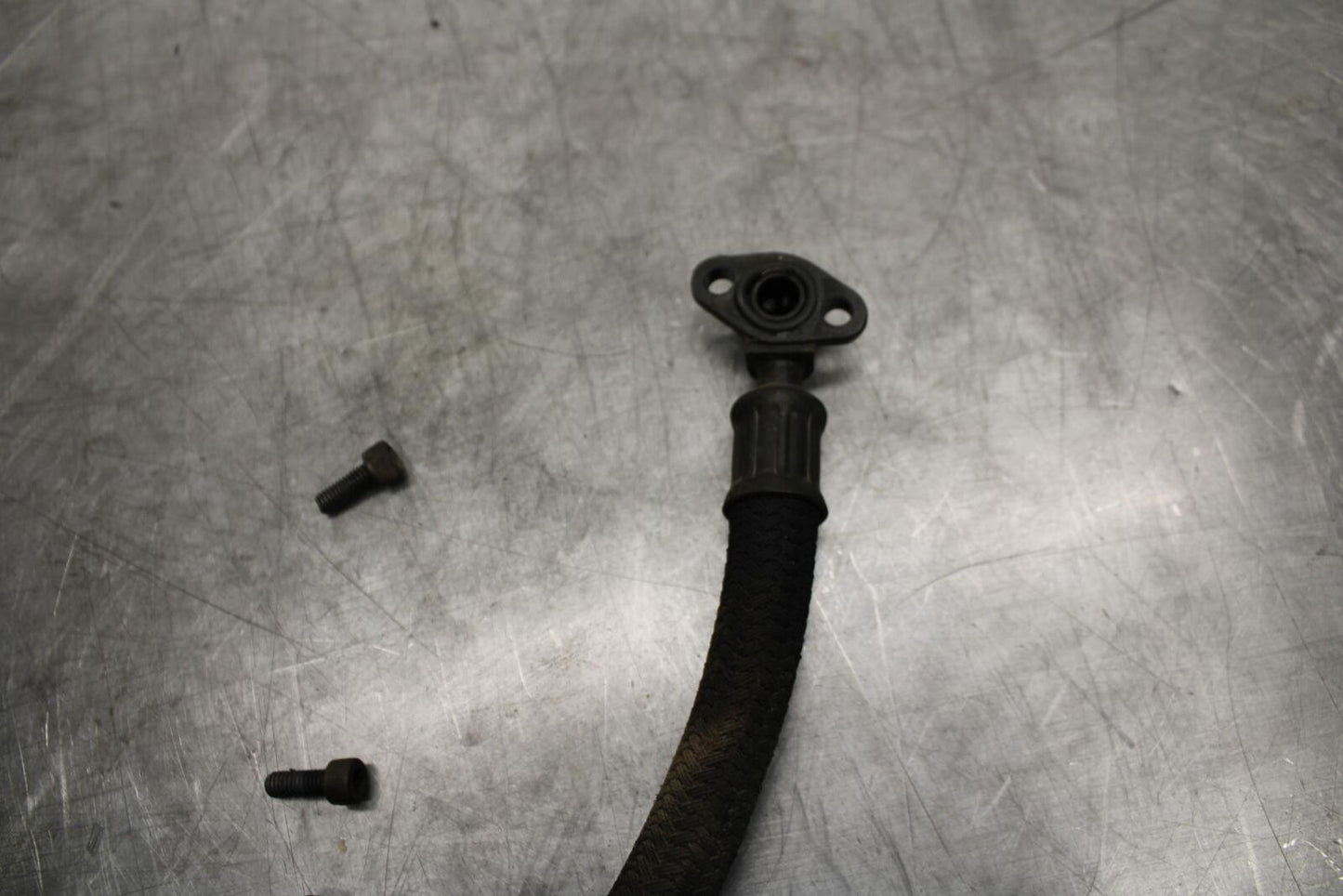 91-92 SUZUKI GSXR750 M ENGINE MOTOR OIL REAR HOSES BB493