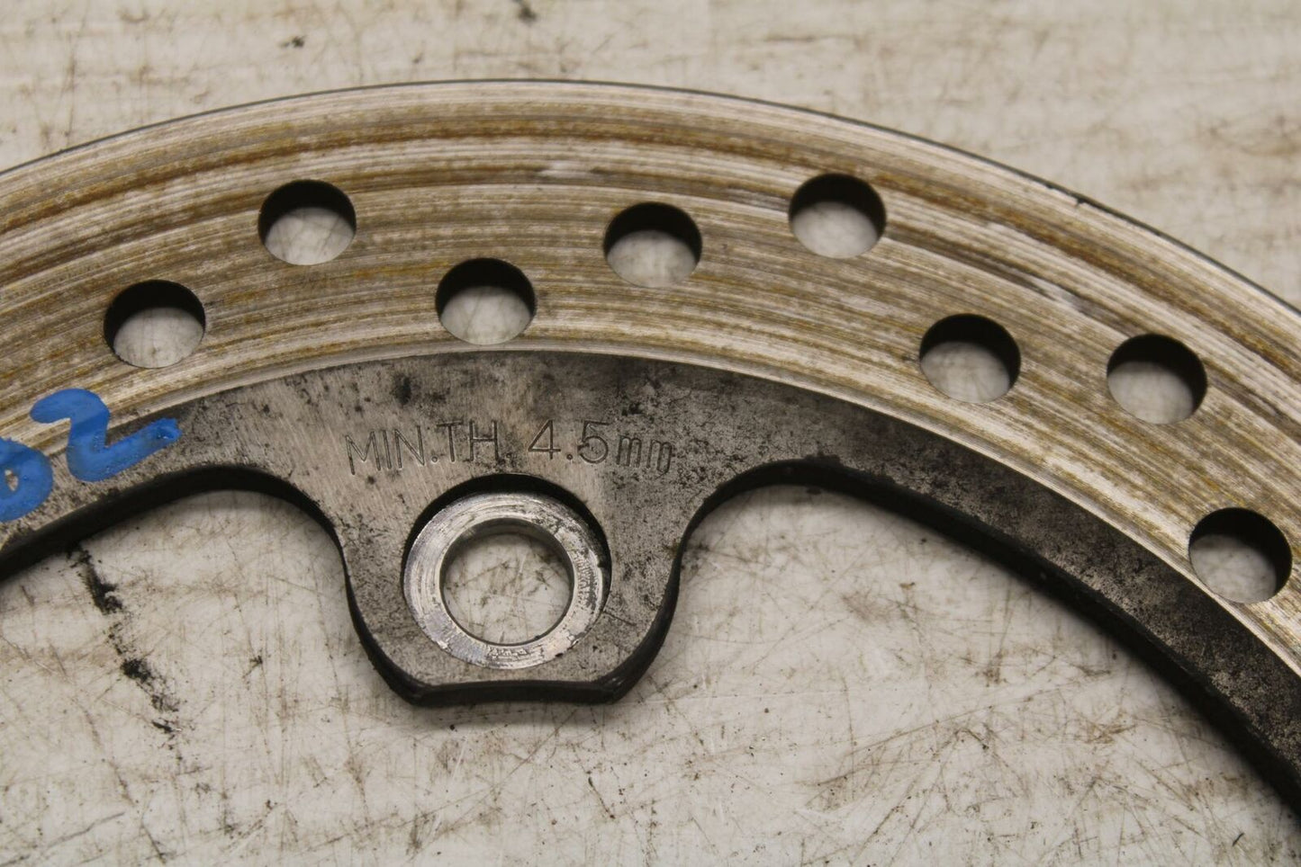 08-11 TRIUMPH SPEED TRIPLE REAR ROTOR BACK BRAKE DISC BB366