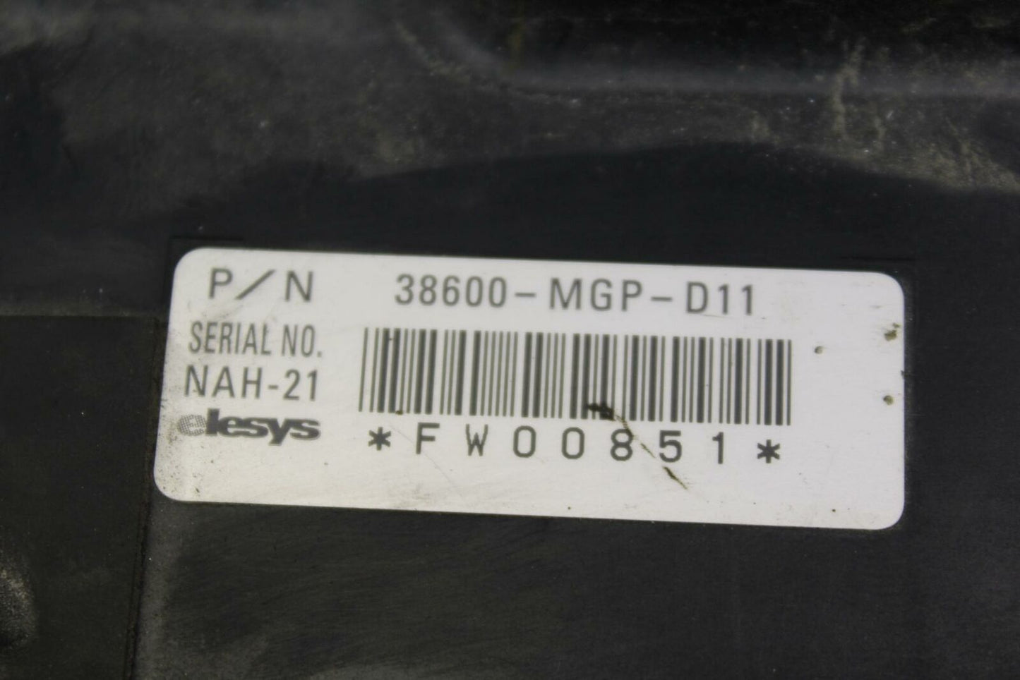 12-16 HONDA CBR1000RR ECU ABS COMPUTER CONTROLLER UNIT BLACK BOX ECM CDI BB176