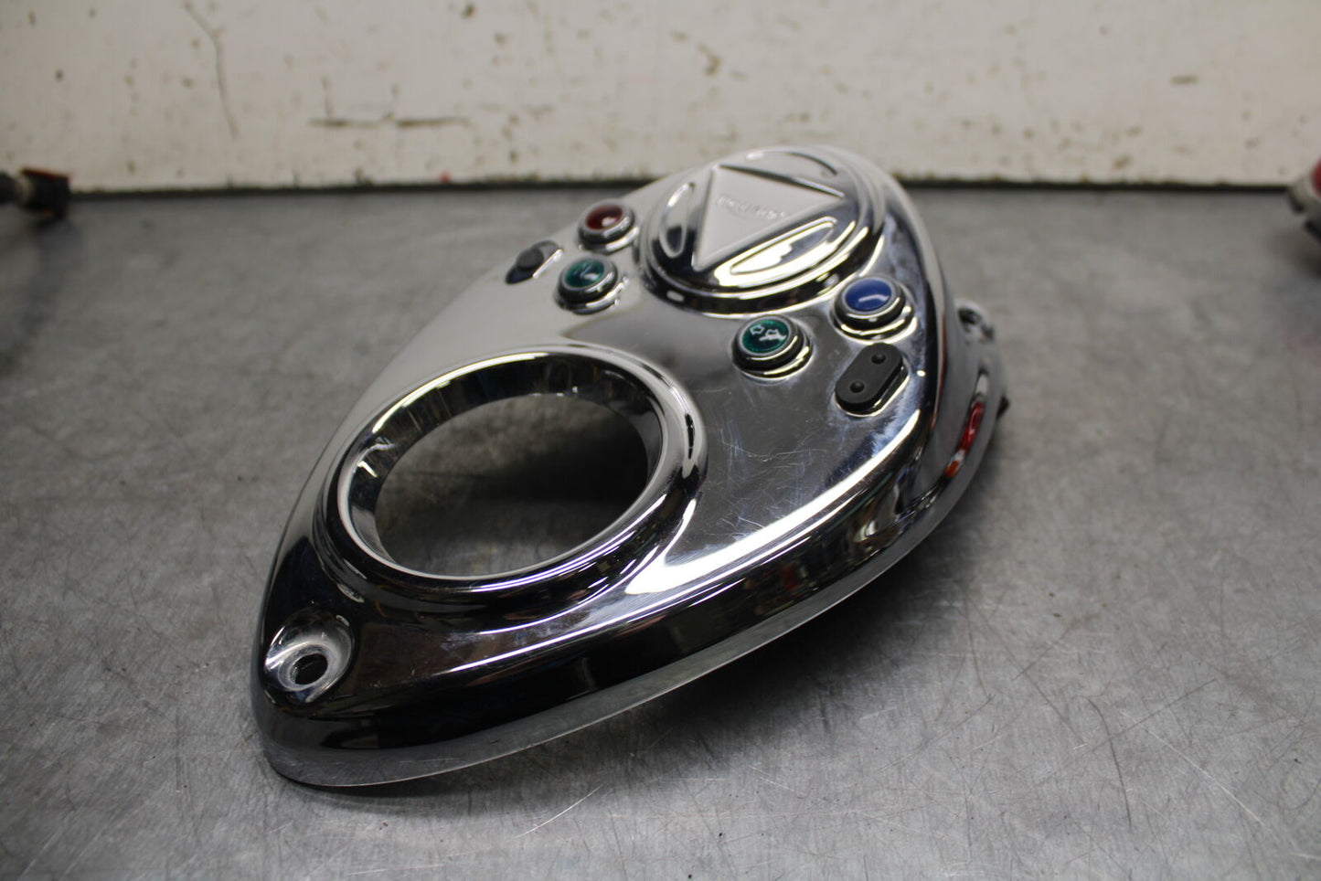 14-16 TRIUMPH AMERICA LT GAS TANK CAP COVER TRIM PANELCOWL FAIRING BB720