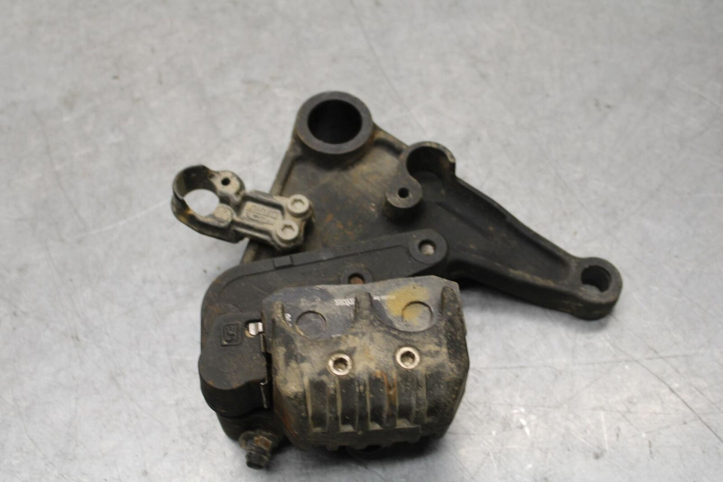 16-17 MOTO GUZZI V7 II REAR BACK BRAKE CALIPER W MOUNT BRACKET BB57