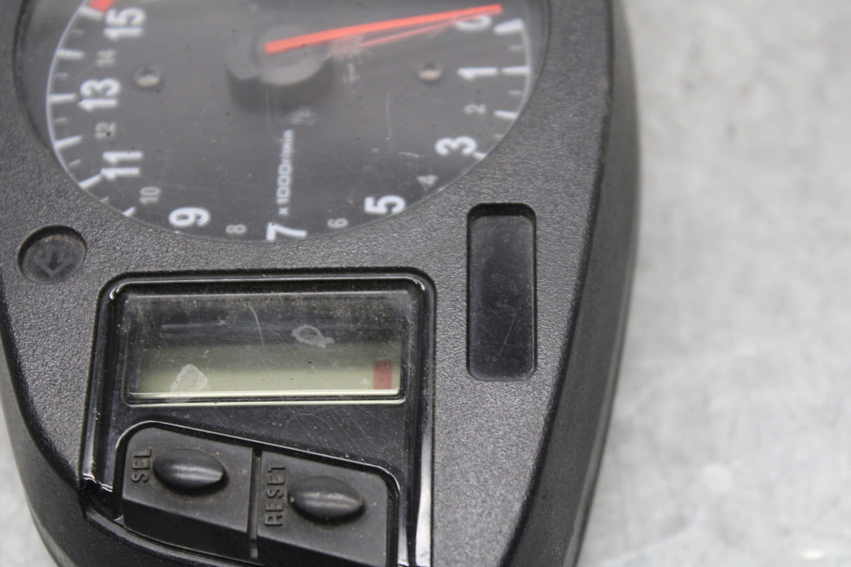 07-12 HONDA CBR600RR SPEEDO TACH GAUGES CLUSTER SPEEDOMETER TACHOMETER BB672
