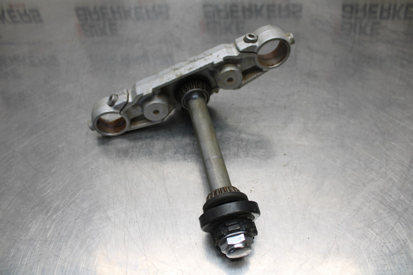 08 KAWASAKI VULCAN 900 FRONT FORKS CLAMP LOWER TRIPLE TREE STEM BB184