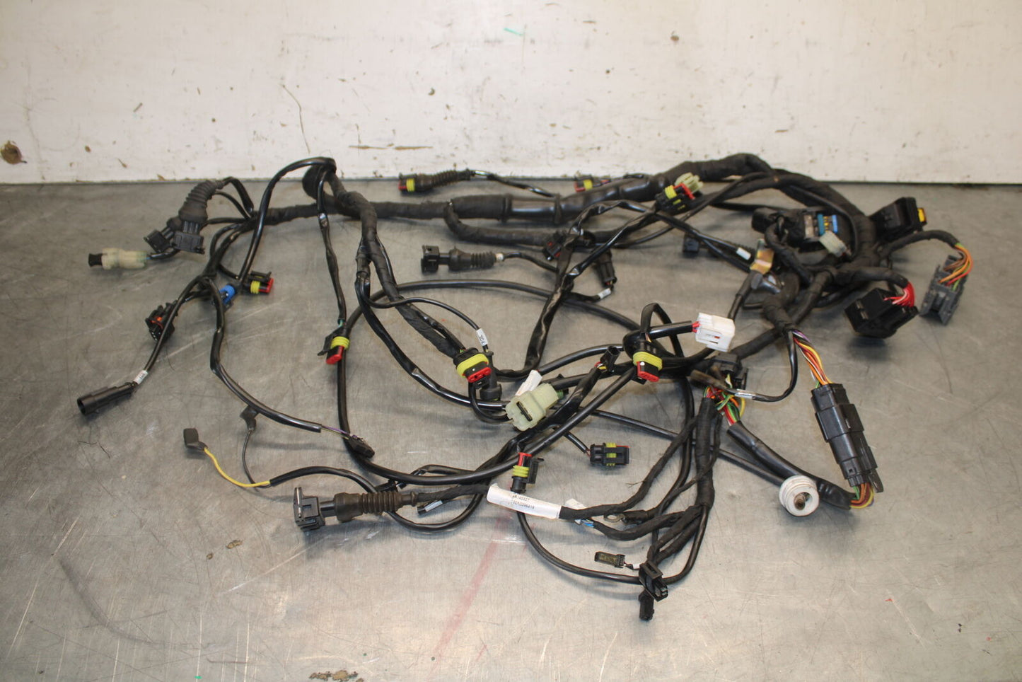 12-13 DUCATI STREETFIGHTER 848 MAIN ENGINE WIRING HARNESS MOTOR WIRE LOOM BB705