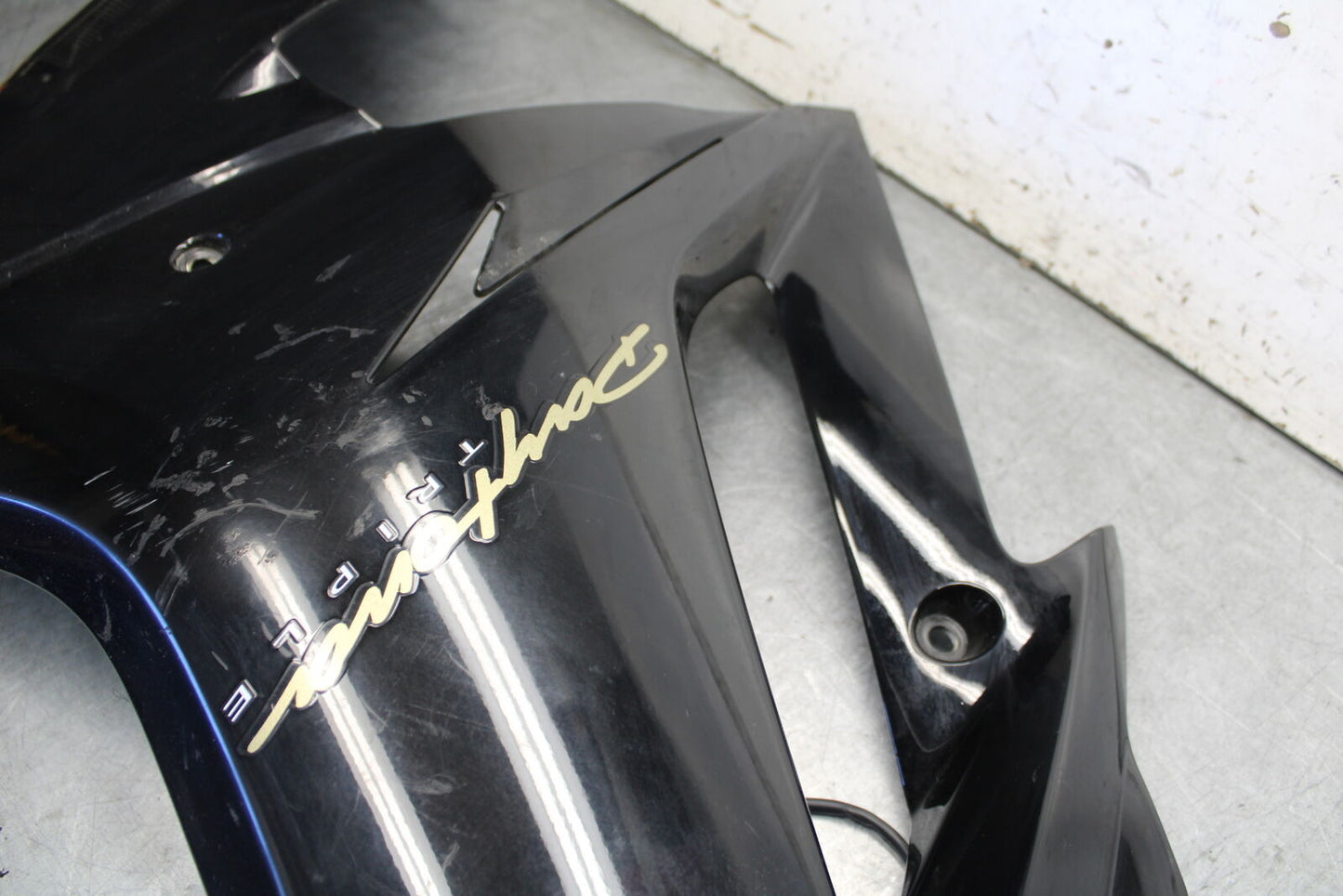 07-08 TRIUMPH DAYTONA 675 RIGHT LOWER MID UPPER SIDE FAIRING COWL BB685
