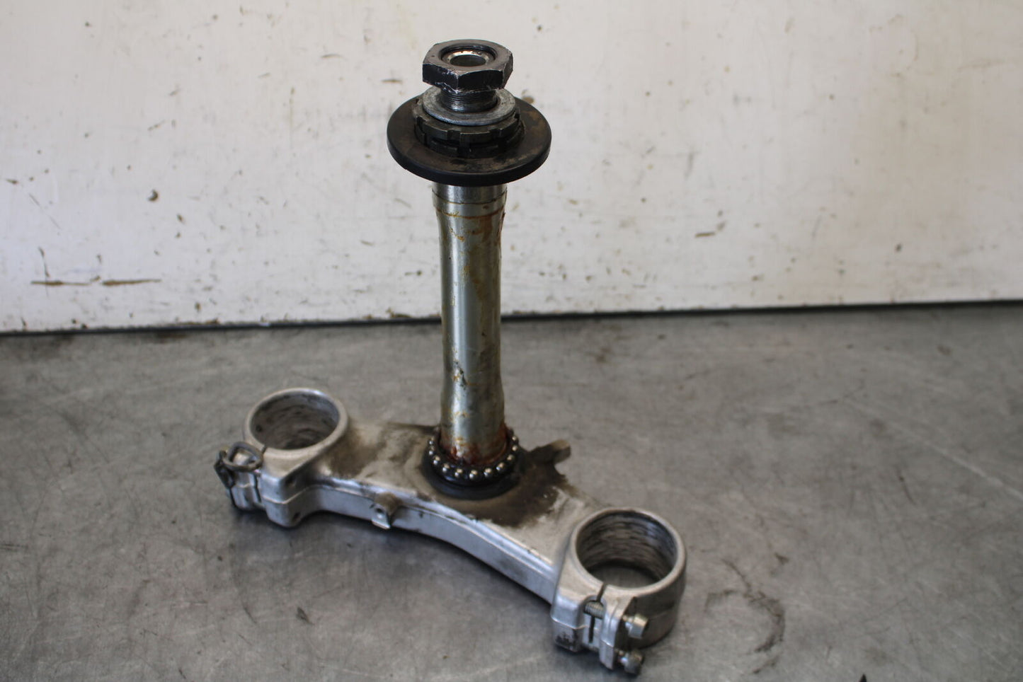 03-04 KAWASAKI NINJA ZX6RR FRONT FORKS CLAMP LOWER TRIPLE TREE STEM BB684