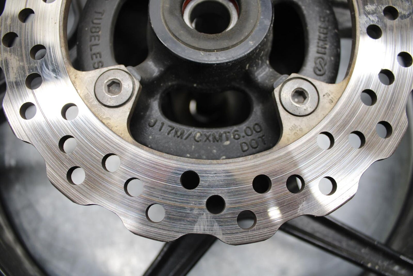 2008 Kawasaki Ninja ZX10R ZX1000E REARWHEEL RIM ROTOR BACK BRAKE DISC BB524