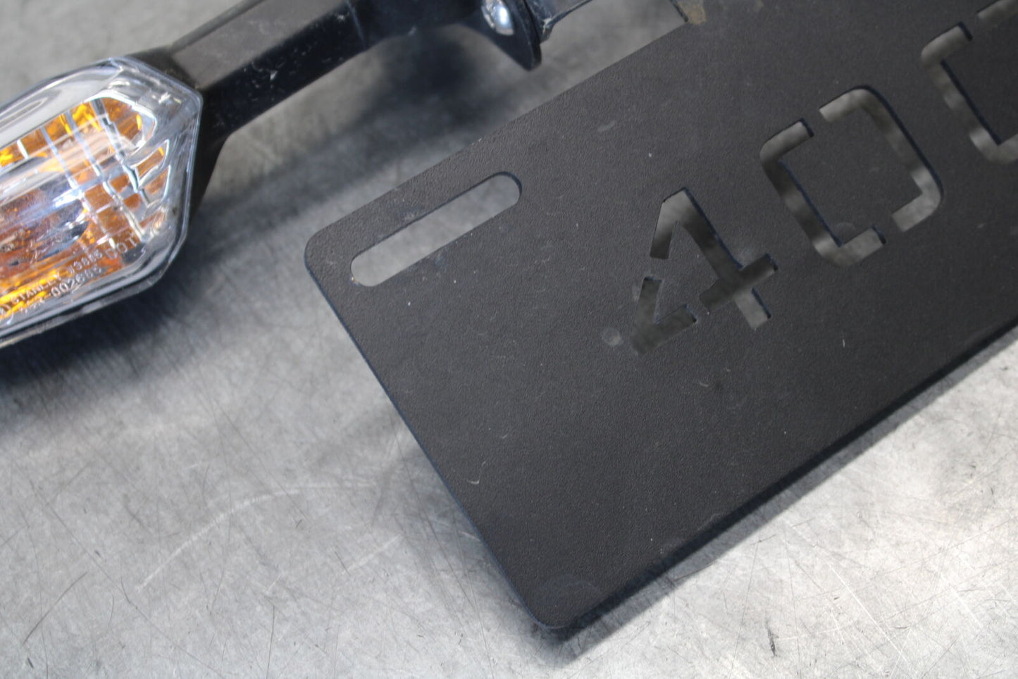 18-23 KAWASAKI NINJA 400 FENDER ELIMINATOR LICENSE PLATE BRACKET BB679