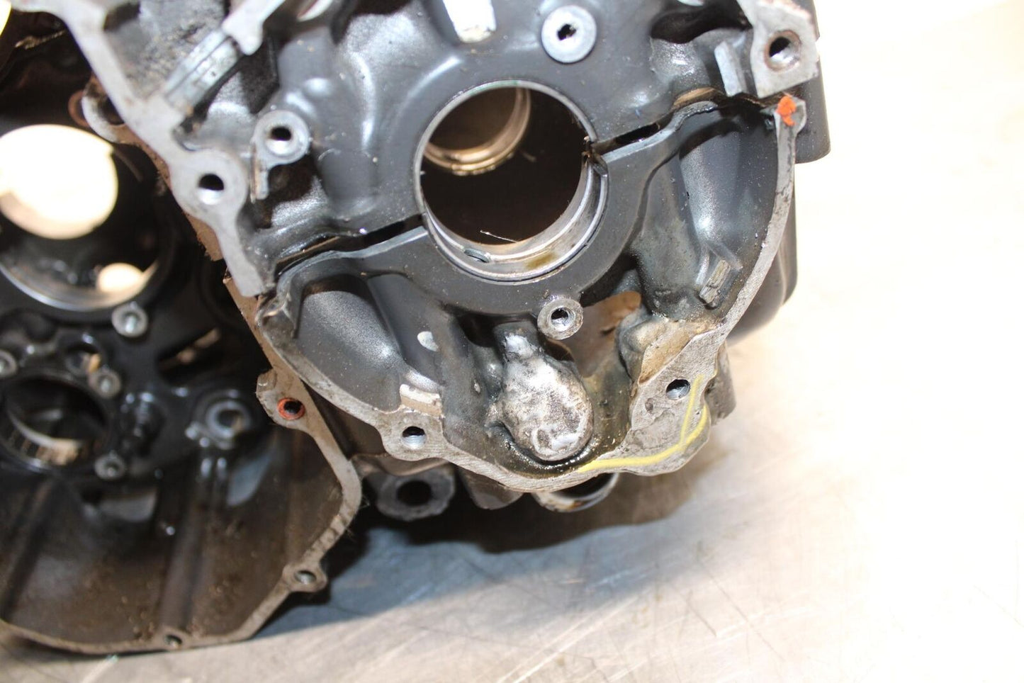86-87 SUZUKI GSXR1100 ENGINE MOTOR CRANKCASE CRANK CASES BLOCK BB413