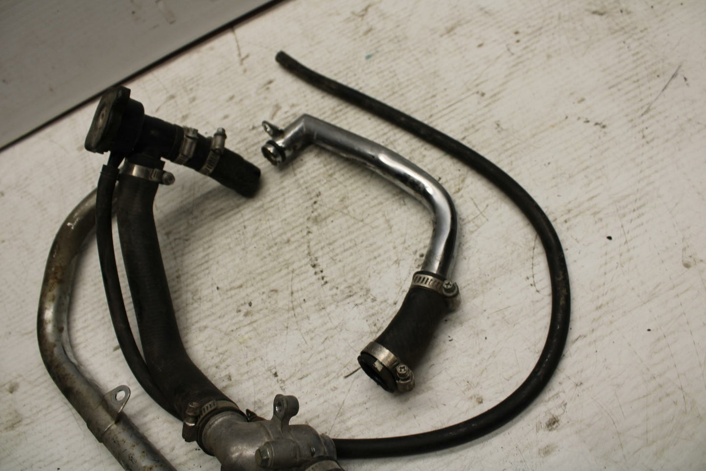 90-07 KAWASAKI ZZR 250 RADIATOR HOSES ENGINE COOLANT WATER PIPES HOSE BB298