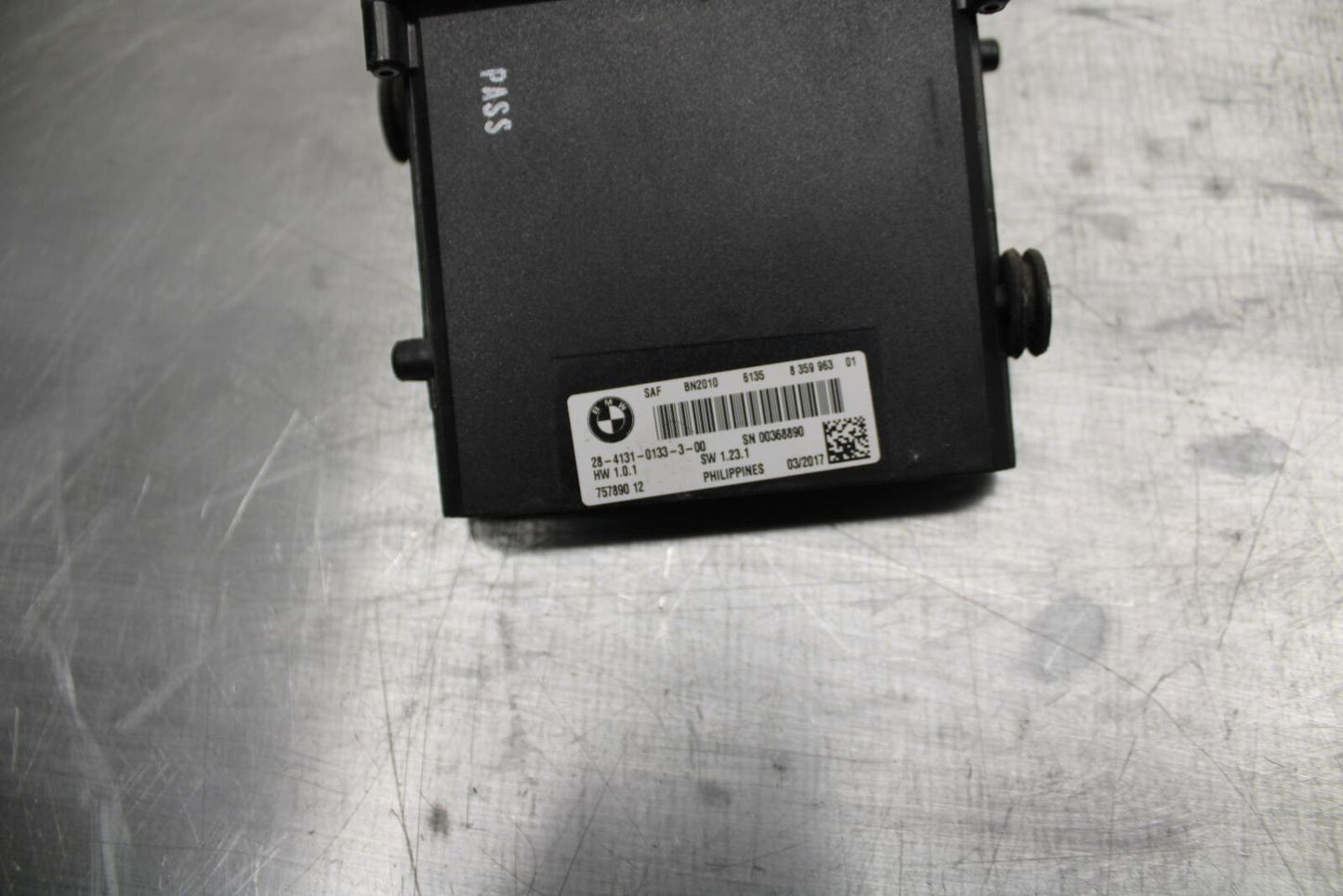 17-20 BMW S1000R SUSPENSION CONTROLLER UNIT BLACK BOX ECM BB488