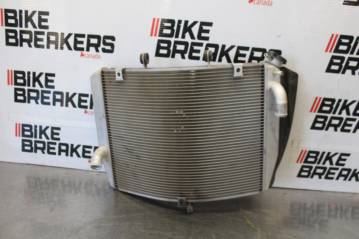 07-08 KAWASAKI NINJA ZX6R ENGINE RADIATOR MOTOR COOLER COOLING RADIATER BB937