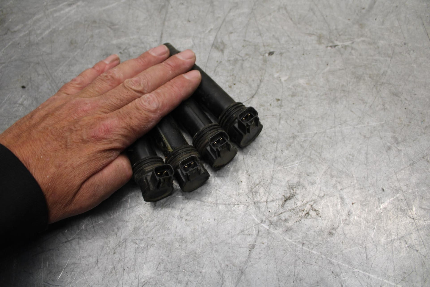 19-20 KAWASAKI NINJA ZX6R IGNITION COILS COIL SPARK PLUG CAPS 21171-0757 BB528