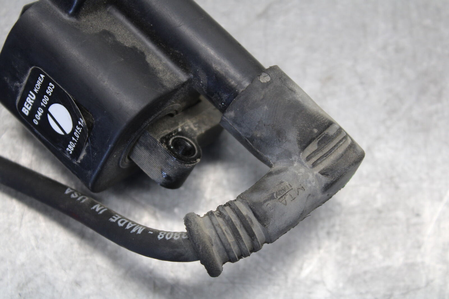 06-07 DUCATI MONSTER 695 IGNITION COILS COIL SPARK PLUG CAPS BB674