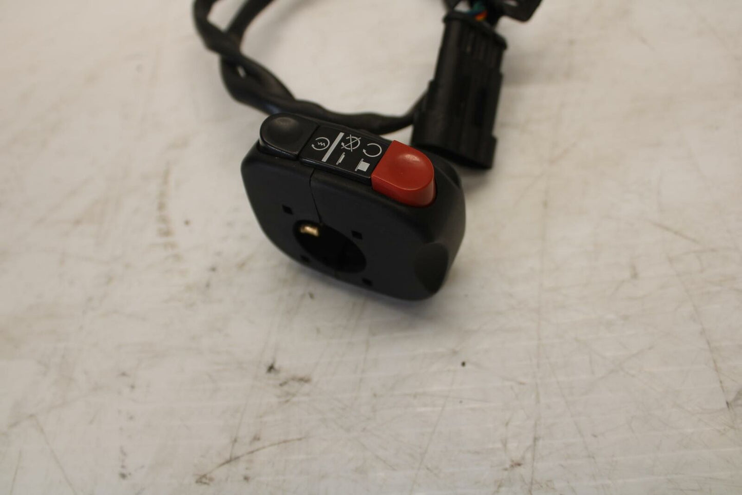 10-11 APRILIA RSV4 RIGHT CLIP ON HANDLE KILL OFF START SWITCH SWITCHES BB268