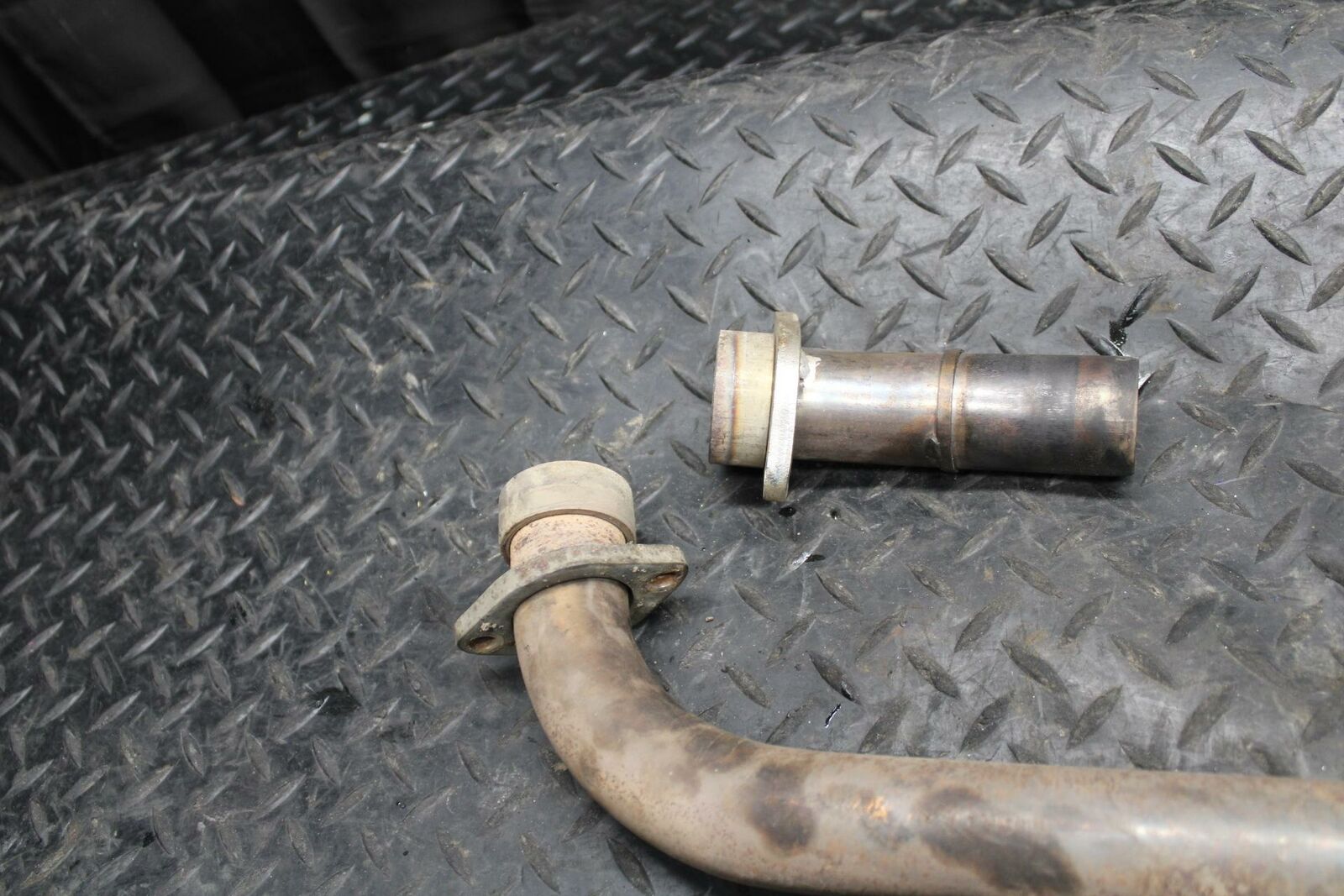 03 SUZUKI SV650S EXHAUST HEADER PIPES MANIFOLD BB219