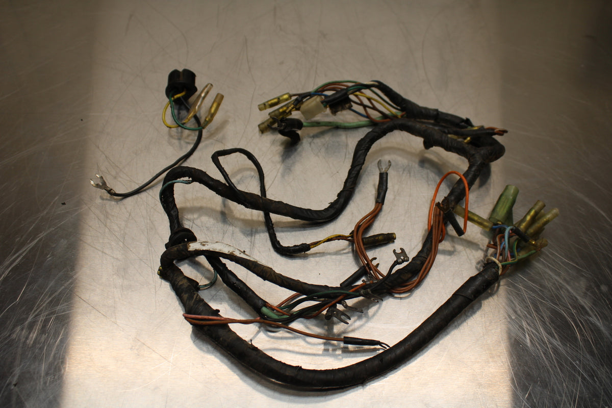 69-70 YAMAHA L5T MAIN ENGINE WIRING HARNESS MOTOR WIRE LOOM BB138
