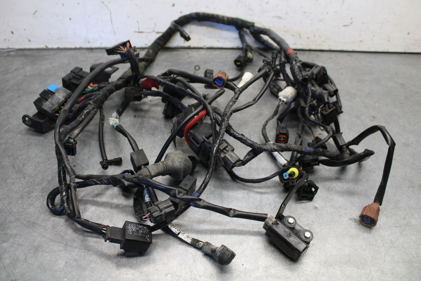 07-08 TRIUMPH DAYTONA 675 MAIN ENGINE WIRING HARNESS WIRE LOOM T2501656 BB685