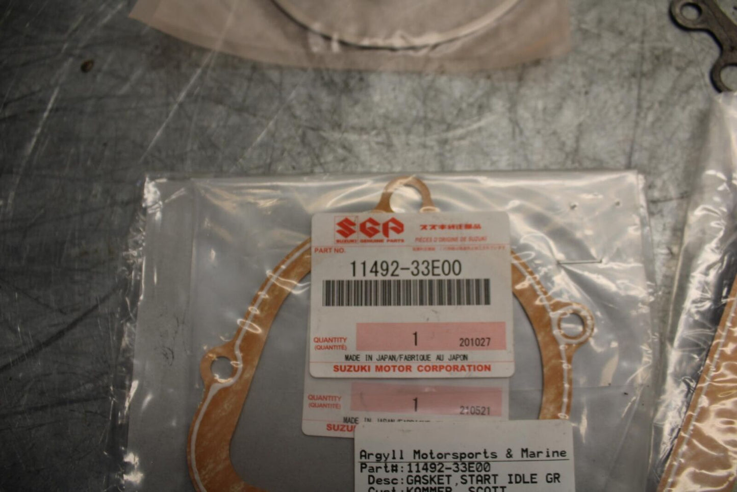 1997 Suzuki GSXR750 GASKET BB527