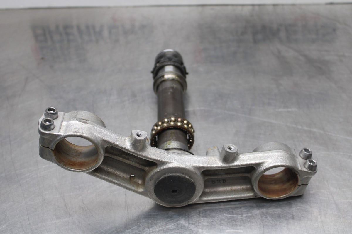 08 KAWASAKI NINJA 650 EX650 FRONT FORKS CLAMP LOWER TRIPLE TREE STEM BB797