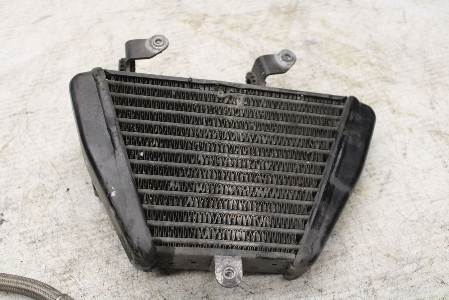 08-10 DUCATI 848 ENGINE MOTOR OIL COOLER W/ HOSES BB369