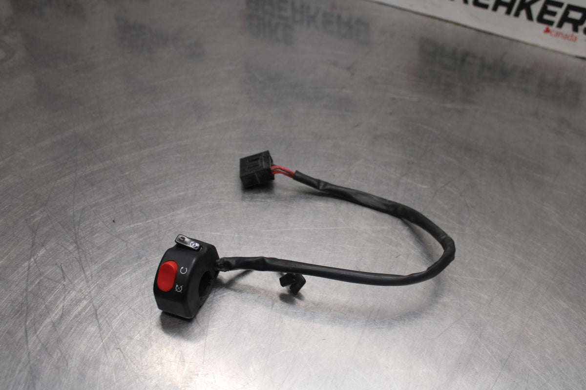 05-08 TRIUMPH SPEED TRIPLE 1050 RIGHT CLIP ON HANDLE KILL OFF START SWITCH BB933