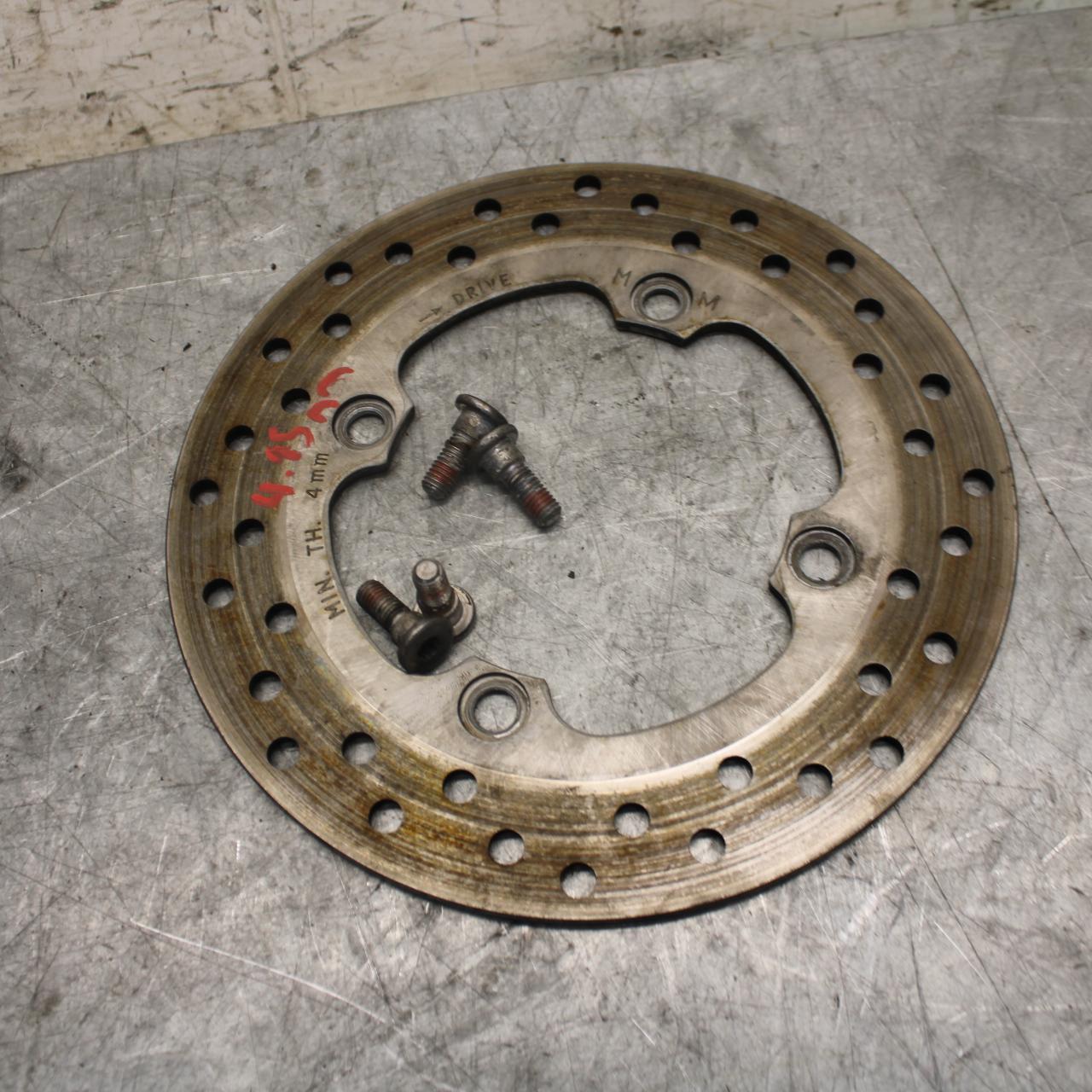 1999 Honda Super Hawk 1000 VTR1000F REAR ROTOR BACK BRAKE DISC BOLT BB51