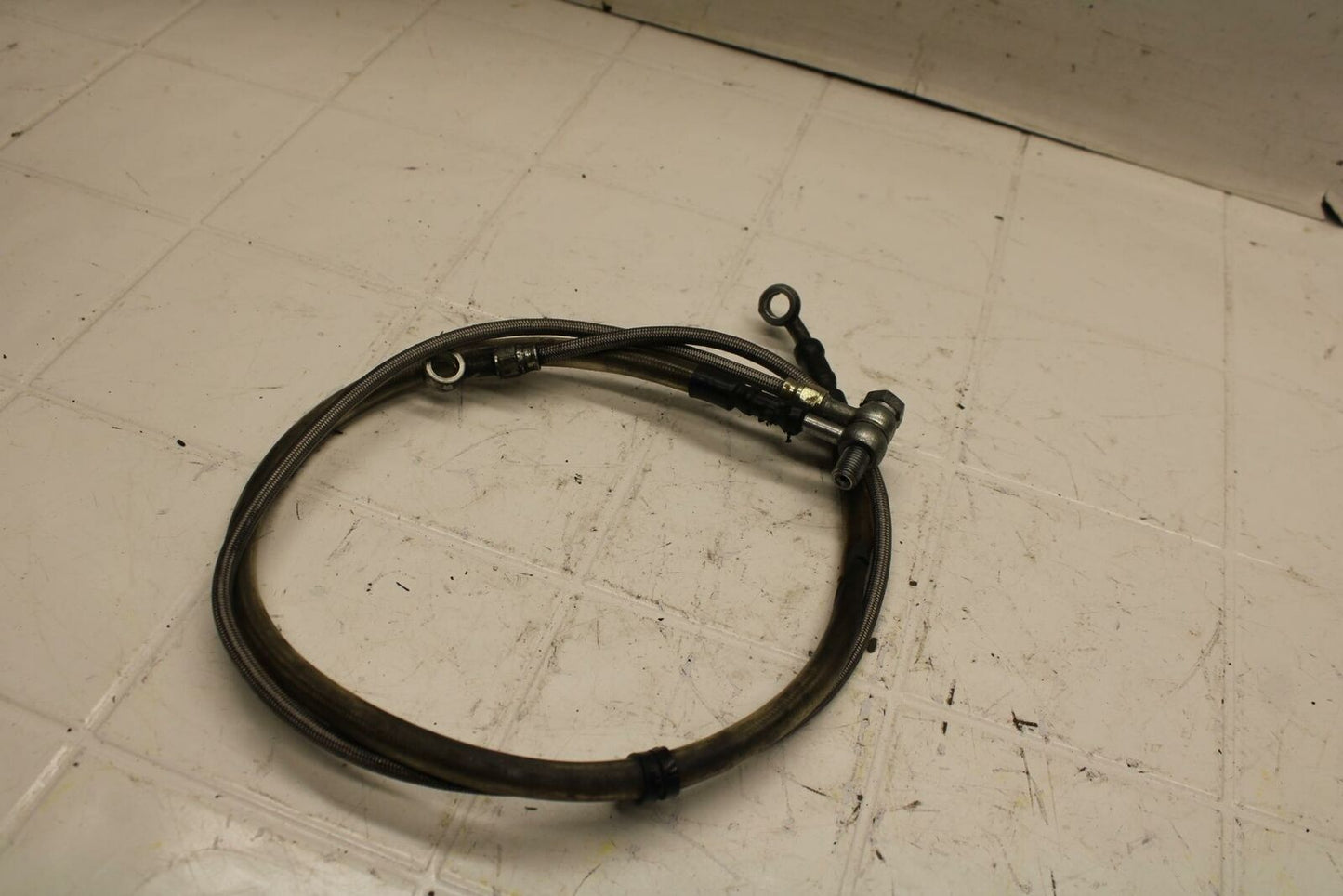 95-98 HONDA CBR600F3 BRAIDEDFRONT BRAKE CALIPER HOSES LINES BB18