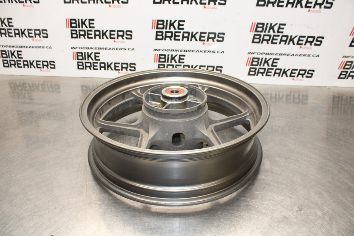06-07 KAWASAKI NINJA 650R EX650A REAR WHEEL BACK RIM & ROTOR BB774