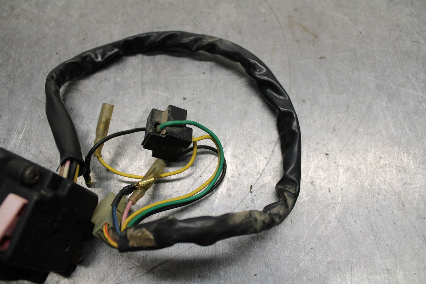 1984 Yamaha Virago 1000 LEFT CLIP ON HANDLE HORN SIGNALS SWITCH SWITCHES BB117