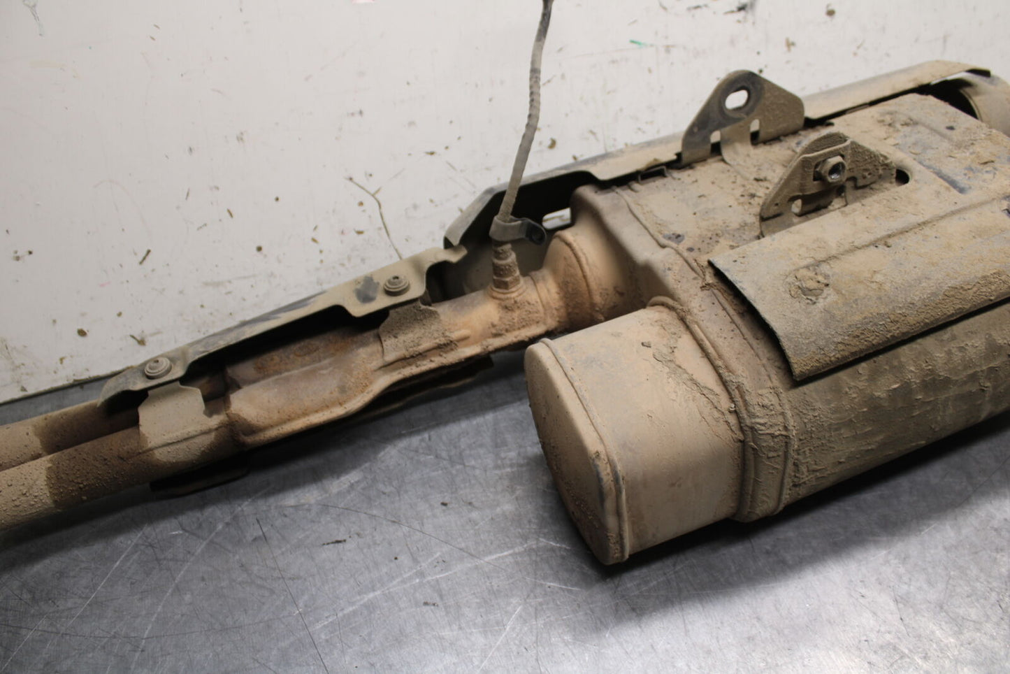 16-17 KAWASAKI VULCAN S 650 EN650 ABS FULL EXHAUST MUFFLER SILENCER BB731