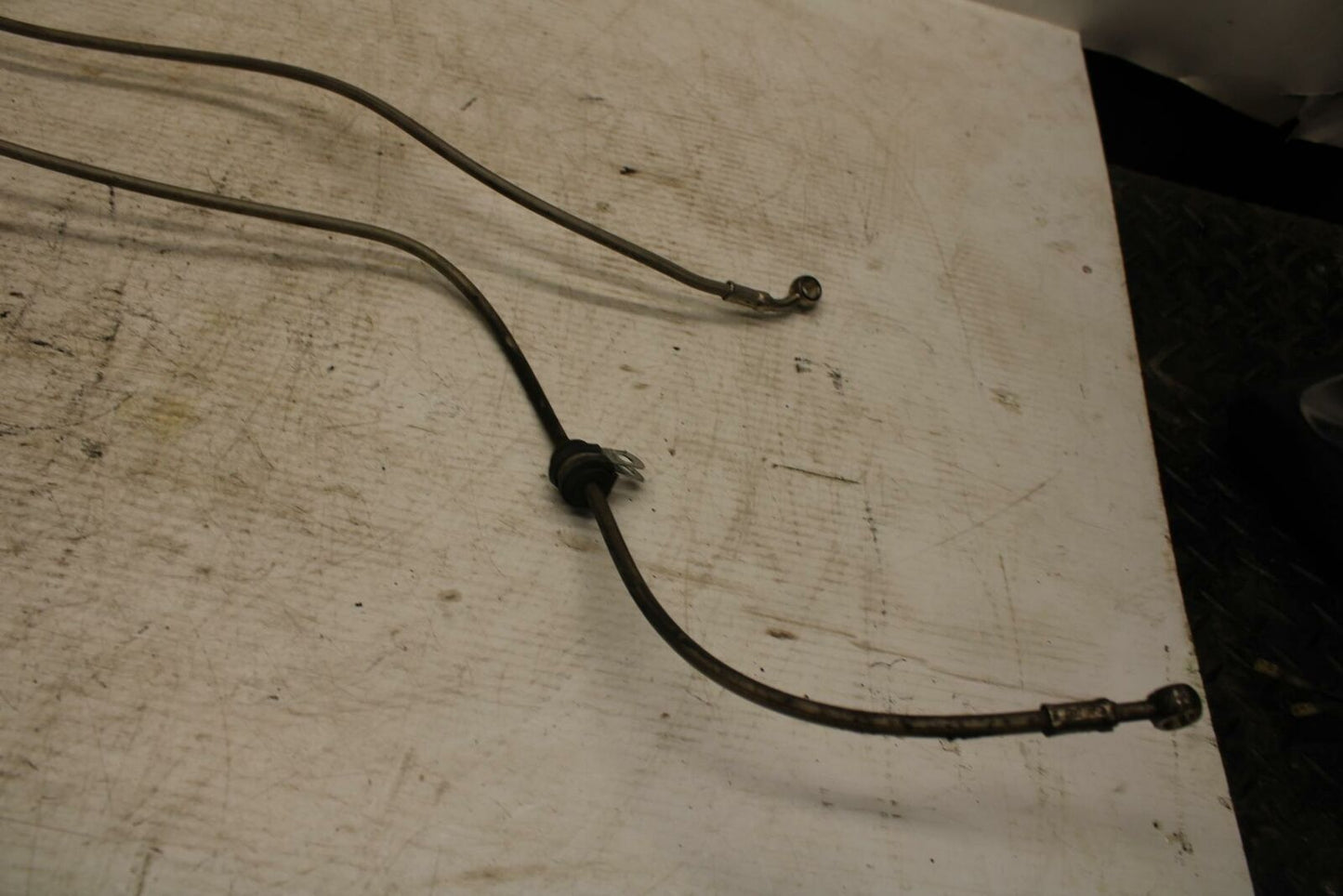 08-11 TRIUMPH SPEED TRIPLE FRONT BRAKE CALIPER HOSES LINES BB366