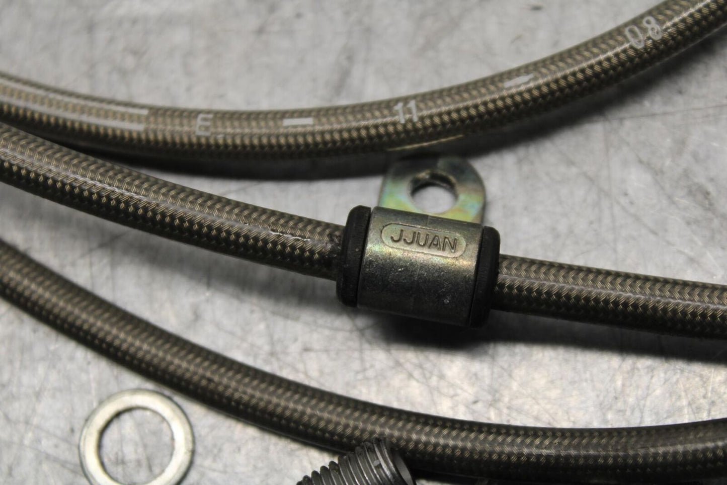 2009 Triumph Daytona 675 FRONT BRAKE CALIPER HOSES LINES BB584