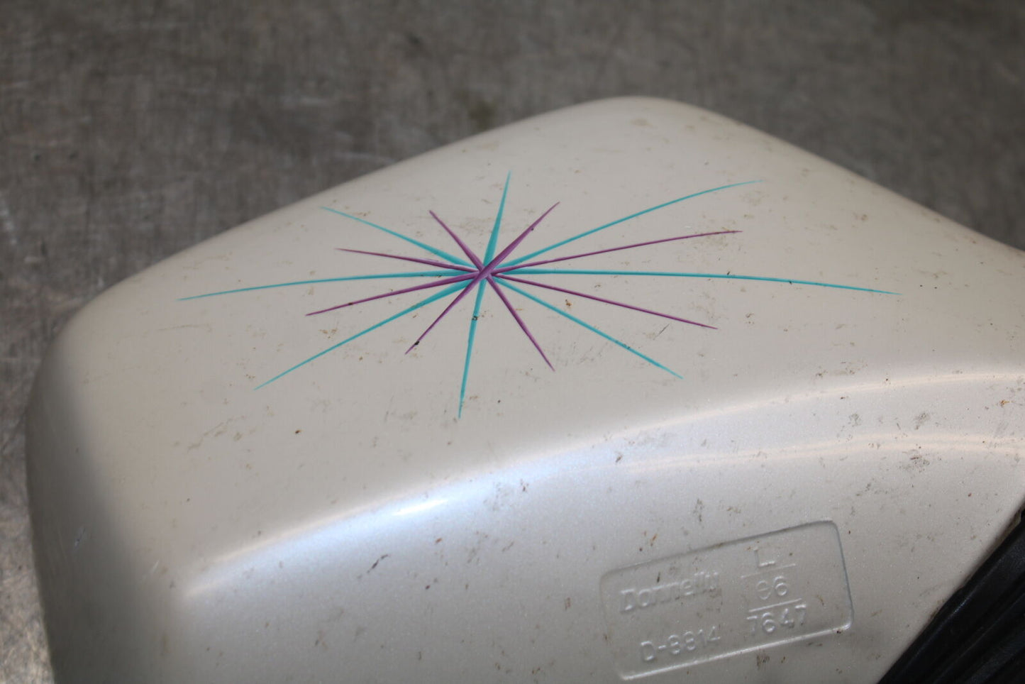 93-00 HONDA GOLDWING 1500 GL1500SE RIGHT SIDE REAR VIEW MIRROR BB700