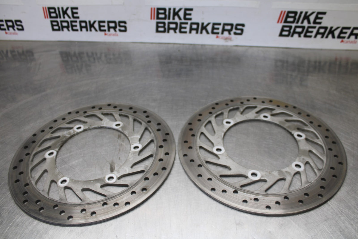 91-02 HONDA ST1100 FRONT LEFT RIGHT BRAKE ROTORS DISCS BB881