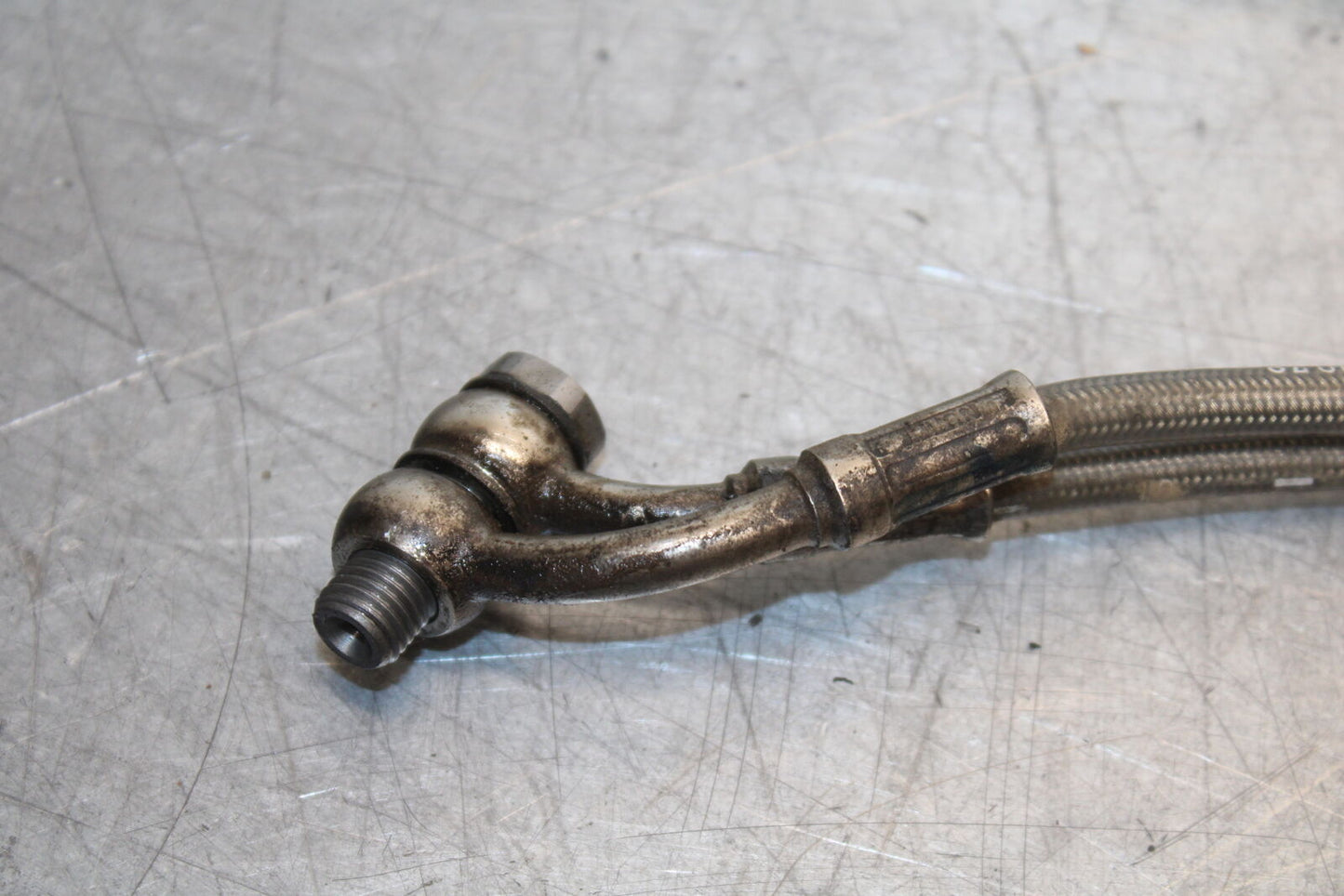 09-11 TRIUMPH DAYTONA 675 FRONT BRAKE CALIPER HOSES LINES BB652