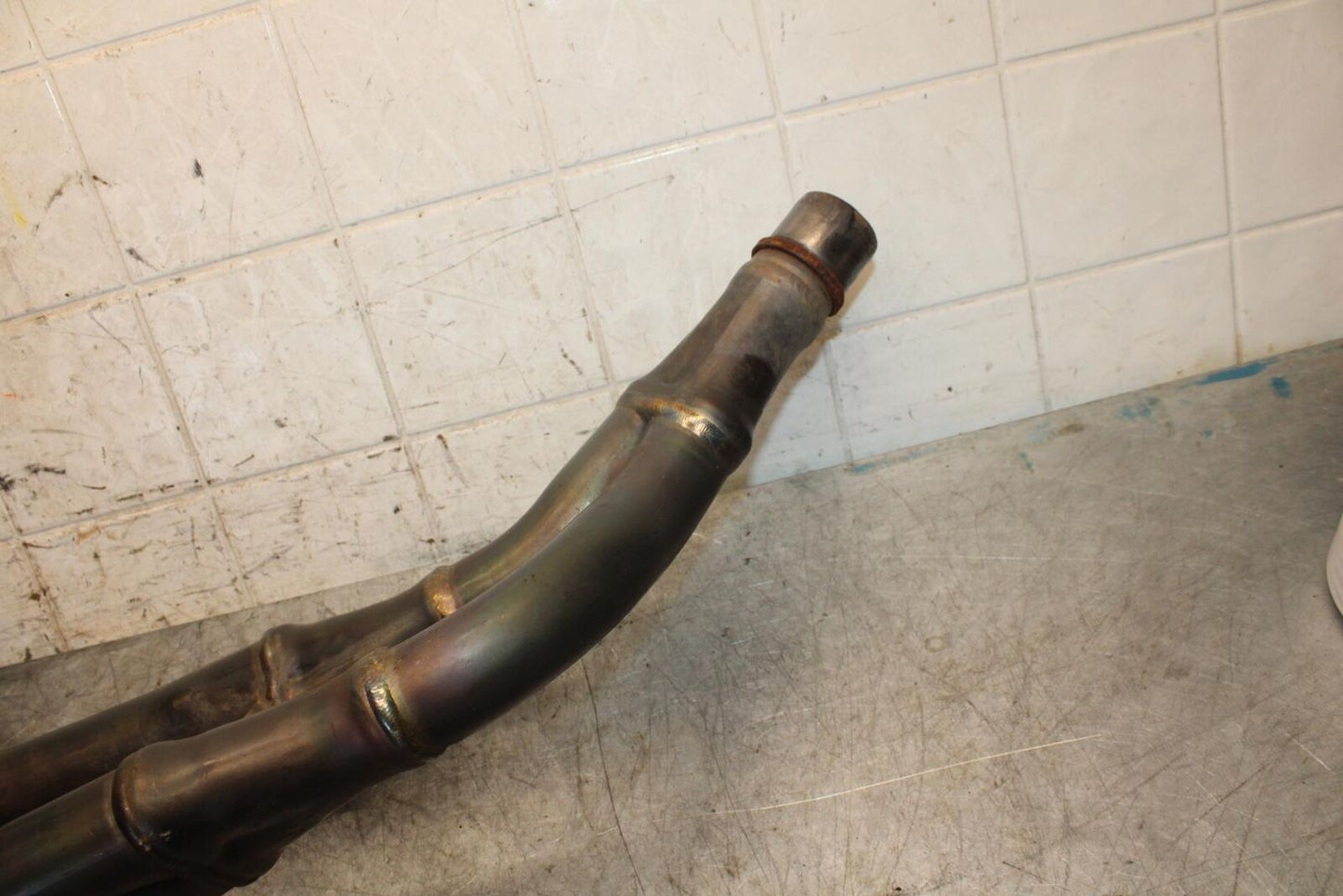2001 02 03 04 Suzuki GSXR1000 EXHAUST HEADER PIPES MANIFOLD #B 14100-40F00 BB541