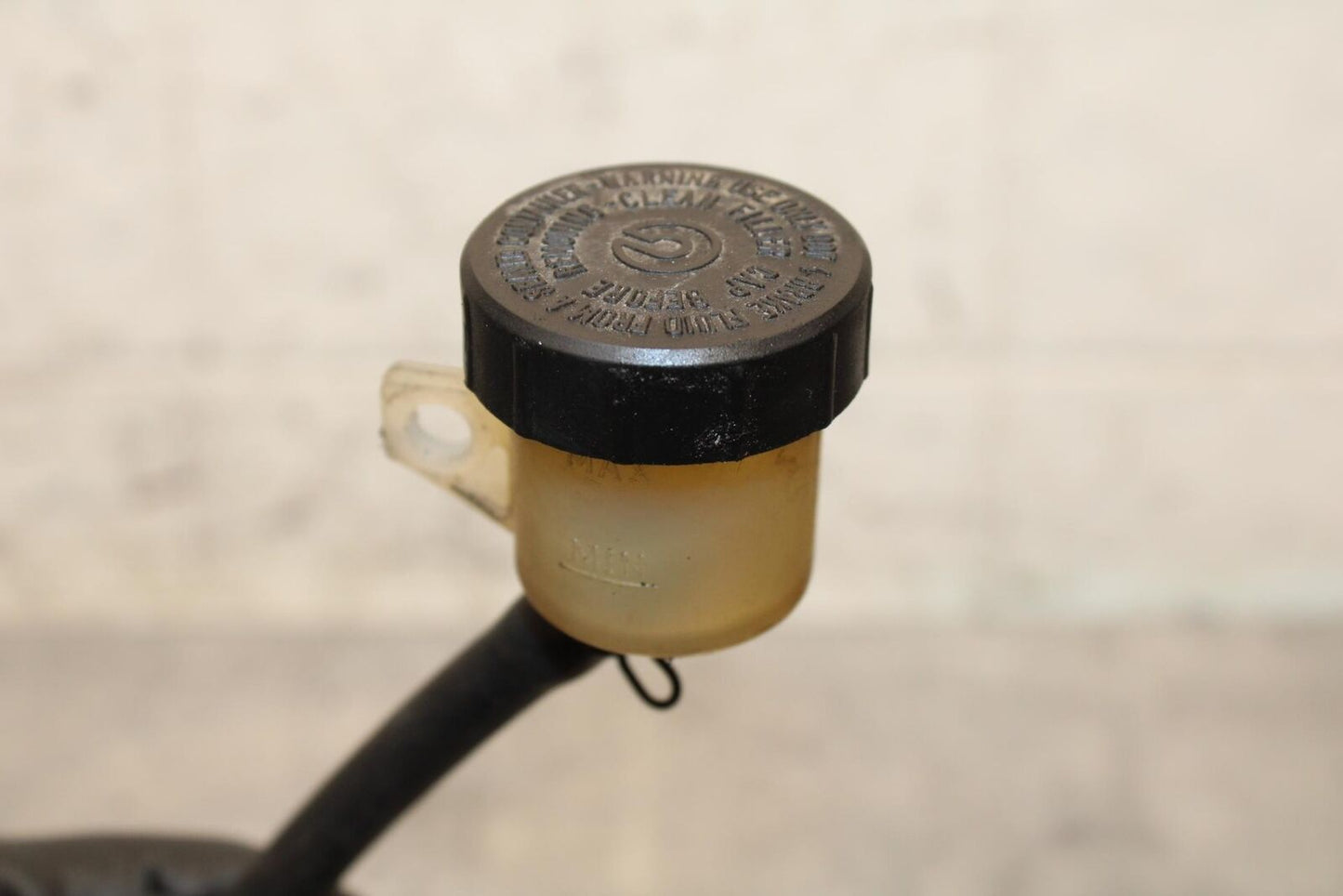 2005 Ducati Monster S2R REAR BACK BRAKE MASTER CYLINDER W RESERVOIR BB557